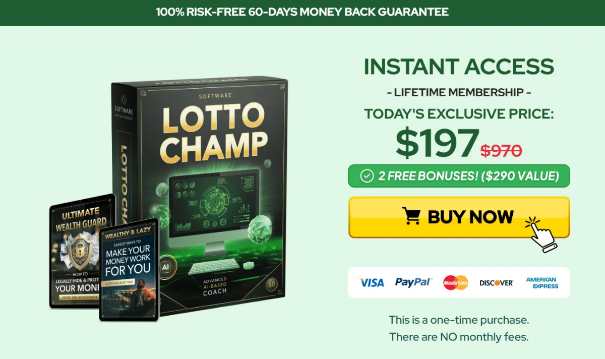 lotto champ free bonuses